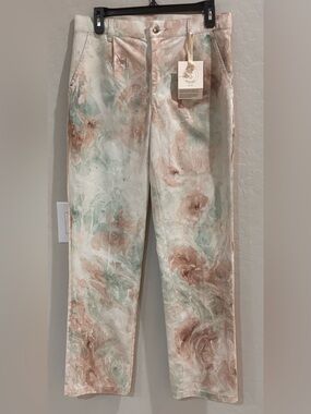 Urban Renewal Unisex Pleated Marble Dye German Military Surplus Pants